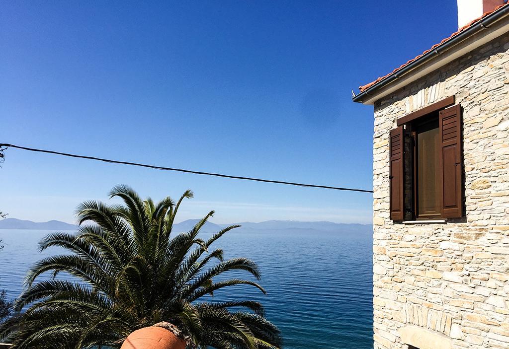 Stone Villa Pelion Afissos Exteriör bild