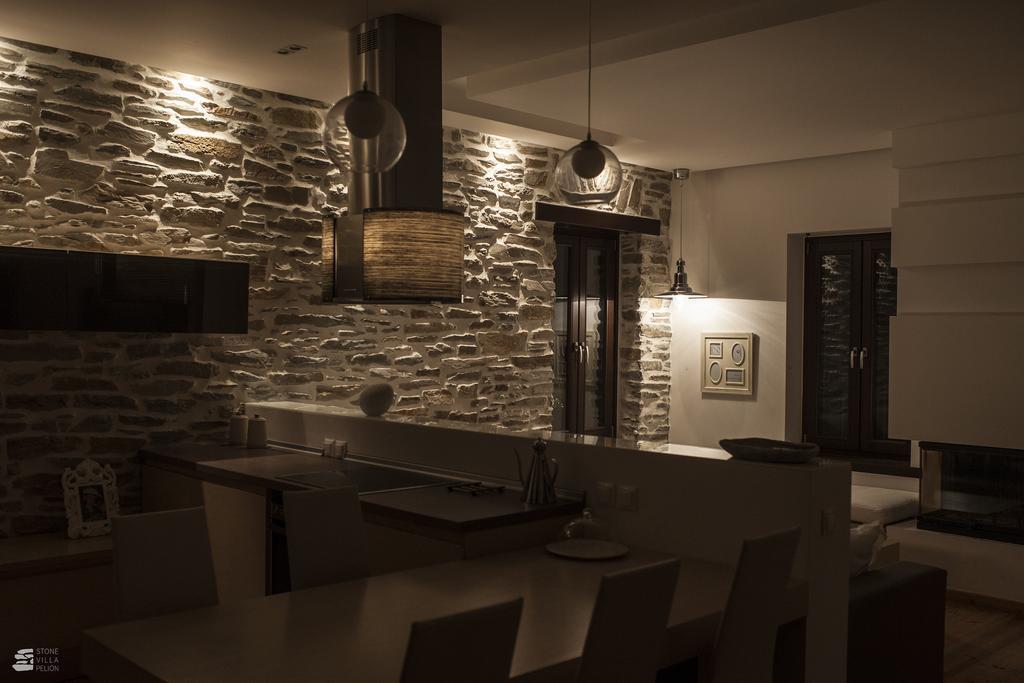 Stone Villa Pelion Afissos Exteriör bild