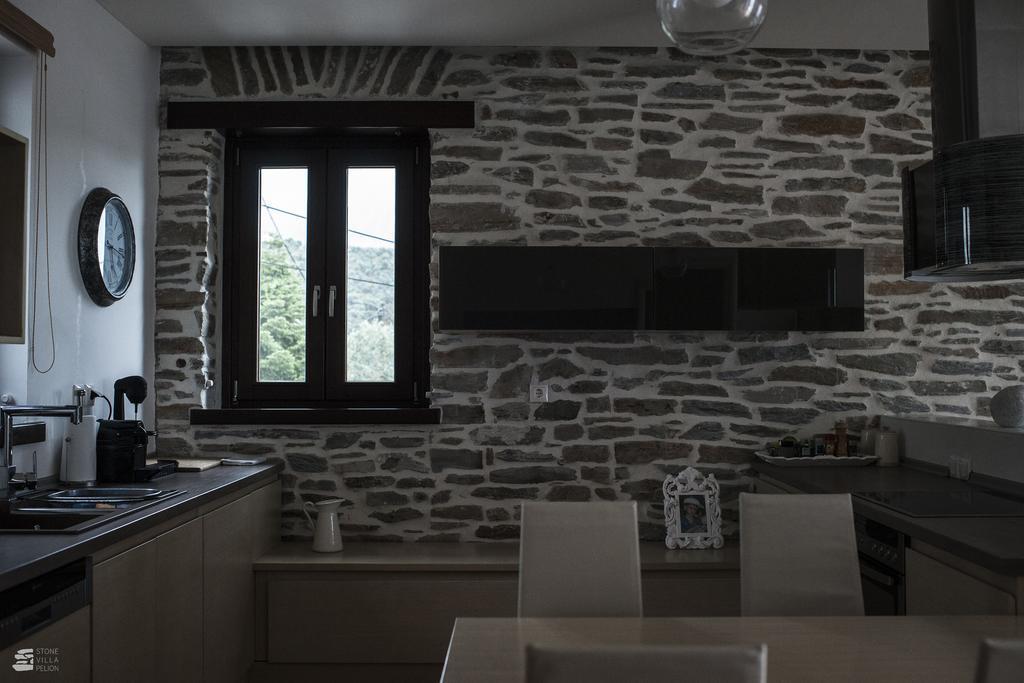 Stone Villa Pelion Afissos Exteriör bild