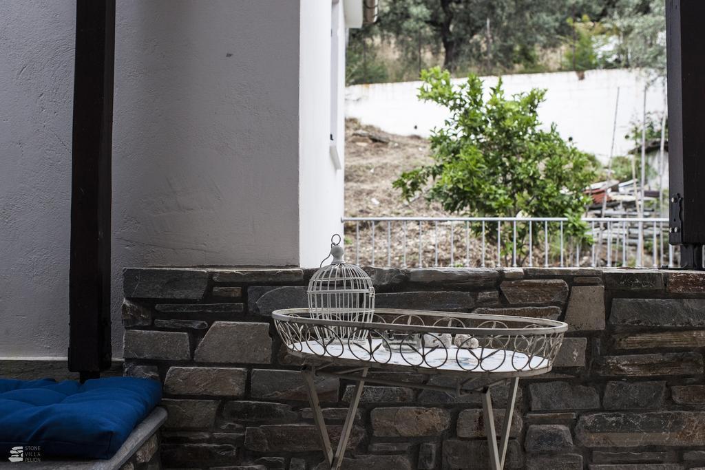 Stone Villa Pelion Afissos Exteriör bild