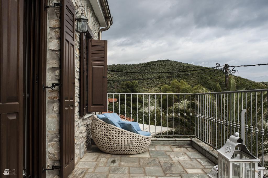 Stone Villa Pelion Afissos Exteriör bild